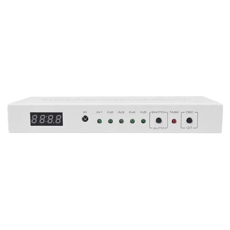 ALLOYSEED 5x1 Переключатель HDMI 5 вход 1 выход 5 порт 4K HDR HDMI Переключатель Селектор сплиттер адаптер для PS3 PS4 Xbox tv Box