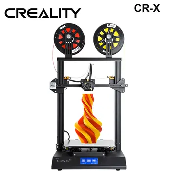 

Hot CREALITY CR-X 3D Printer Resume Printing Dual-color DIY KIT Touch Screen Dual Fan Cool+2KG filament