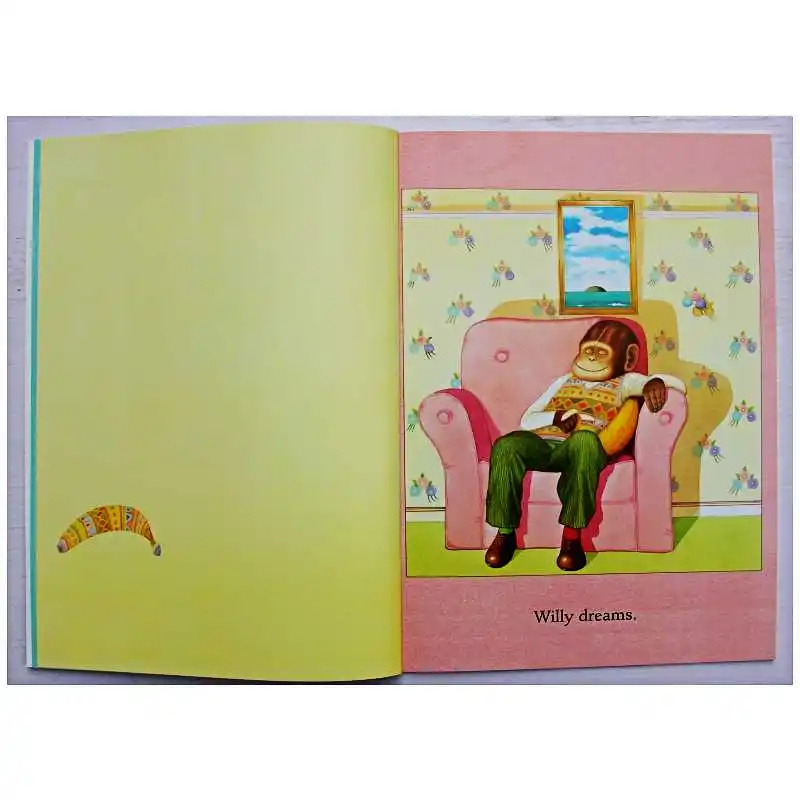 Willy the Dreamer от Энтони Брайн Обучающая книга с английскими картинками обучающая
