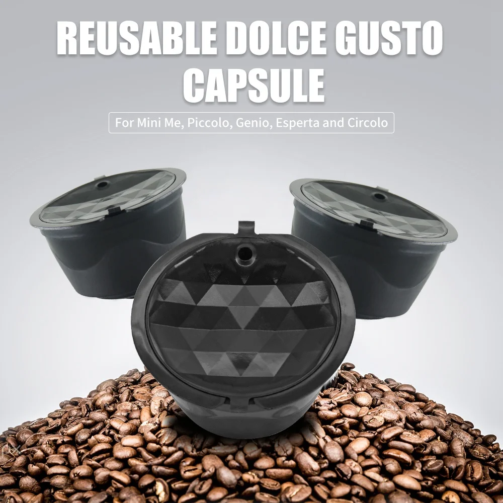6 шт. для повторного использования кофе фильтр ложка кисточка Набор Nescafe dolcegusto