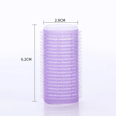 1PC 2.8x6.2cm Большие бигуди для волос, самоудерживающиеся бигуди для волос, профессиональные бигуди для парикмахерских, для рукоделия, разные размеры, салонный инструмент - Цвет: 1PC 2.8x6.2cm