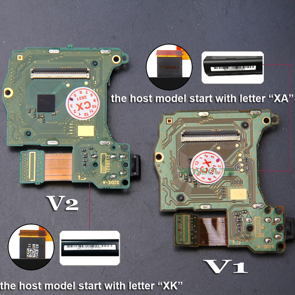 

For Nintendo Switch Game Socket with Earphone Board Game Card Replacement Game Slot Card Reader Socket For NS Switch V1 V2