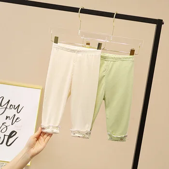 

Children's Legging Calf-length 2020 Summer Girls Pants Fashion Baby Casual Pants