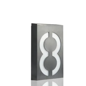 

Solar Doorplate Numbler, Solar Number Light, Solar Door Plate, Doorplate Number 8