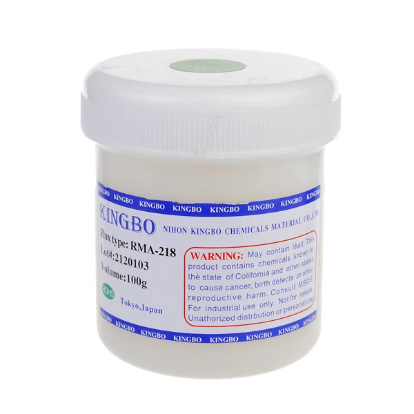 

100g RMA-218 Solder Flux Solder Paste for PCB Repairing For Rework/Assembly Operations/BGA Packages Solder Fluxes