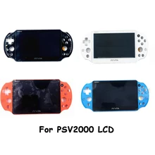 Оригинальный 100% новый для PS Vita 2000 ЖК-экран для PSV 2000 Slim PSV 2000 ЖК-экран Замена Белый Черный оригинальный синий