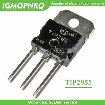 

5pcs/lot TIP2955 PNP TO-218 transistor channel 15A60V original authentic