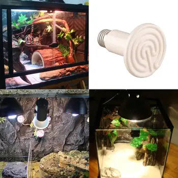 

100W 220V Ceramic Heat Emitter Reptile Coop Grow Light Heater Bulb Brooder