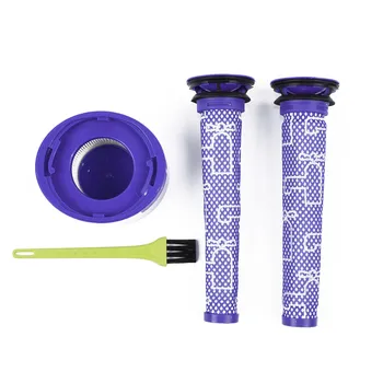 

Reusable Vacuum Sweeper Floor Cleaning Pre/Post Filters Cleaning Brush Set For Dyson V7 V8 Household Appliances Parts