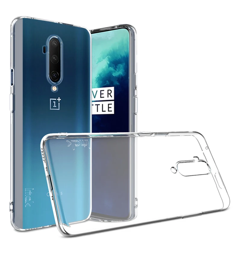 Мягкий прозрачный чехол IMAK из ТПУ s для Oneplus 7T 7T Pro, прозрачный чехол для телефона, силиконовая задняя крышка, полная защита, силиконовый чехол