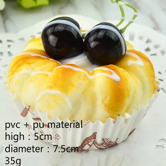 1pcs Artificial Simulation Fruit Cake Home Decoration Window Display Party Photography Props Valentine's Day Wedding Decortion food model food photography props kitchen food toys fake food prank toys