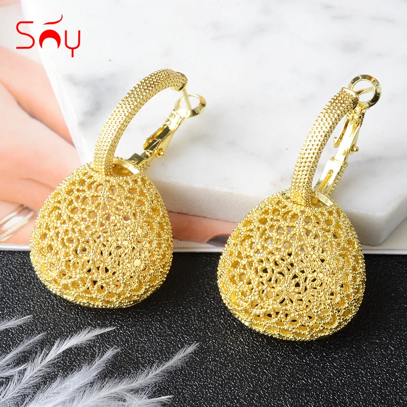 

Sunny Jewelry 2021 Fashion Classic Jewelry For Women Big Earrings Romantic For Wedding Party Anniversary Gift Trendy Earrings