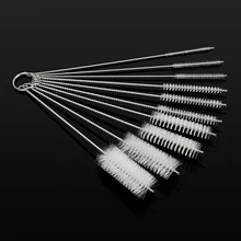 NICEYARD 10 шт./компл. комплект нейлоновых кистей домашний инструмент для чистки кухни для Бытовая бутылка для чистки труб