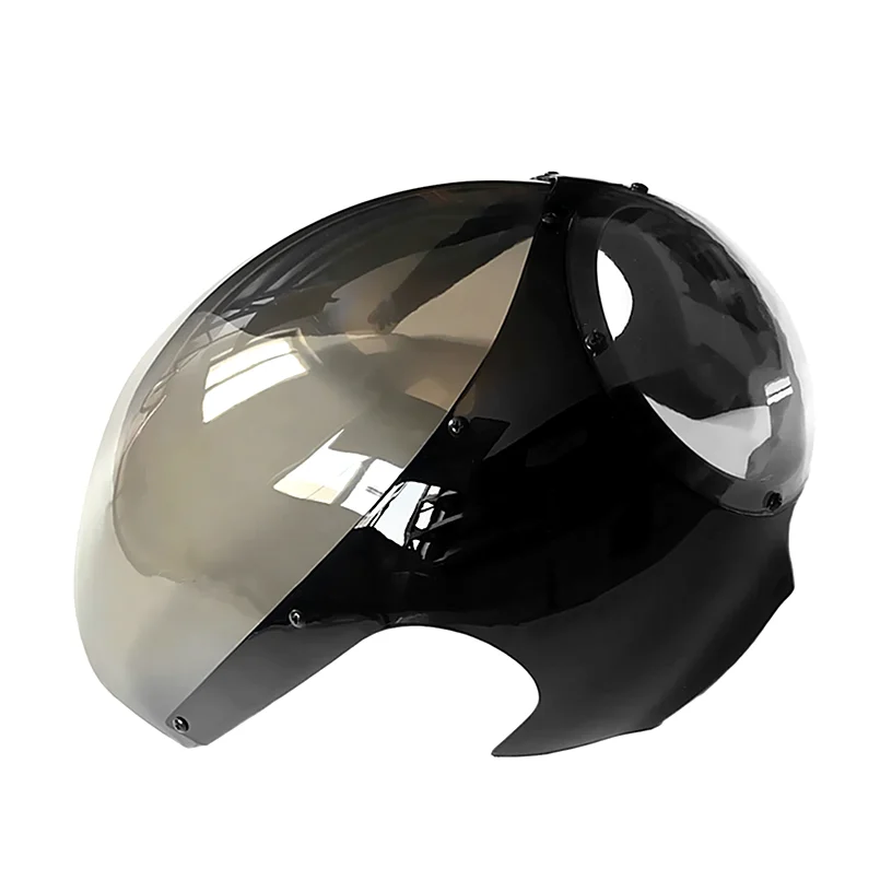 Мотоциклетная фара с ветровым стеклом для Кафе Racer Bobber | Автомобили и мотоциклы