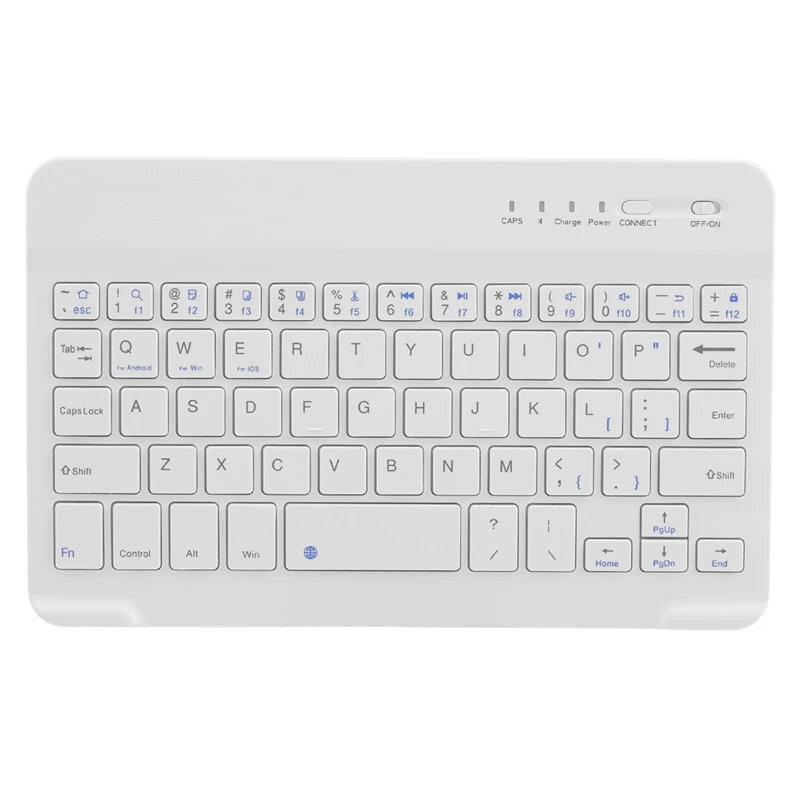Ультратонкая портативная беспроводная мини клавиатура Bluetooth для IOS Iphone Ipad Pro Android