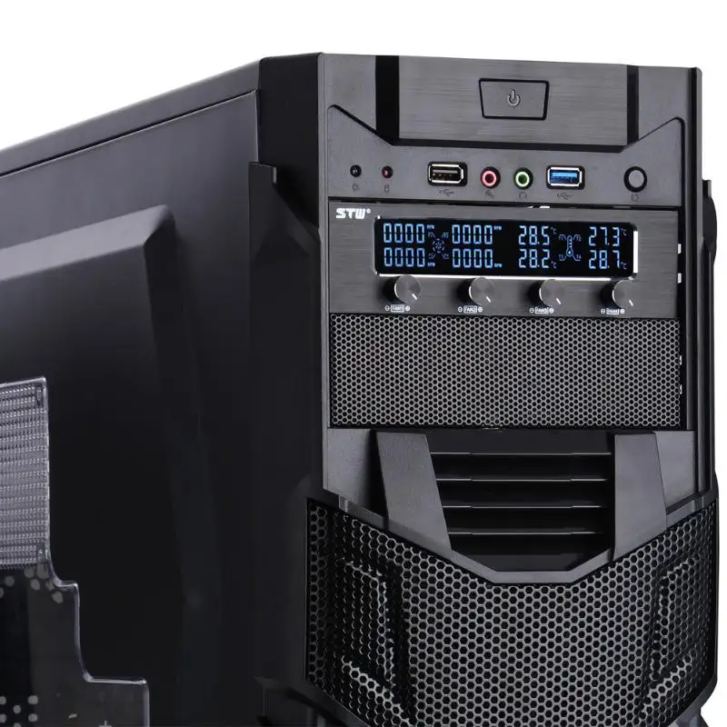 4 канальный контроллер скорости охлаждения процессора температуры с поворотной