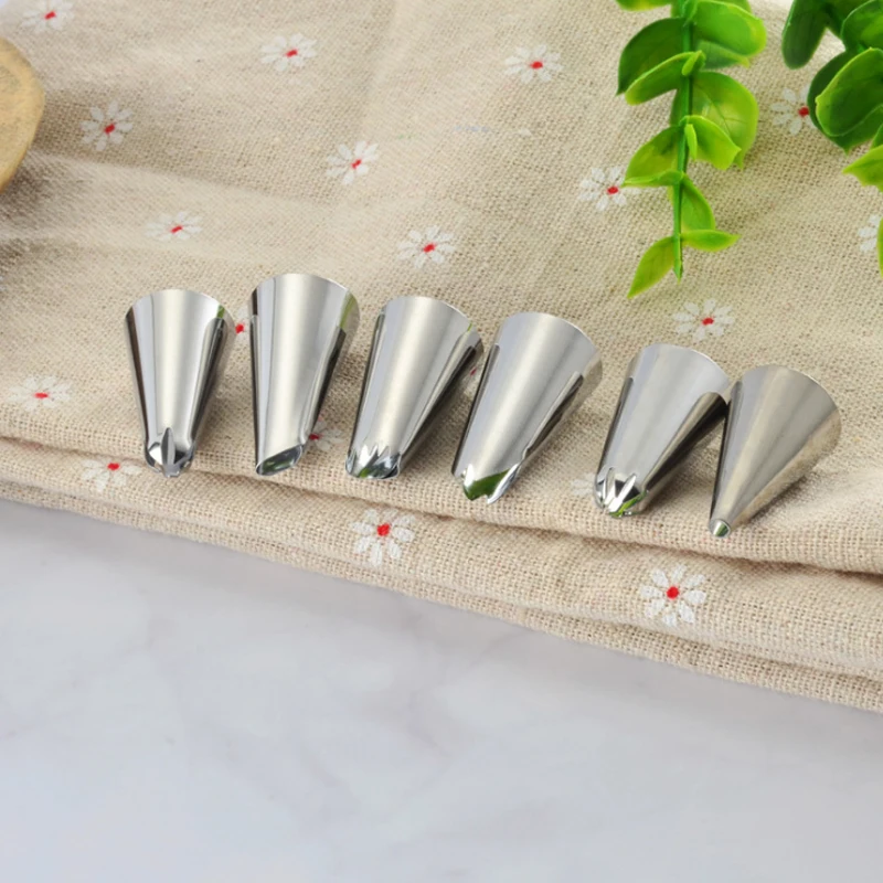6 шт./компл. насадка для крема рот варенья торт печенье буффы DIY декоратор из
