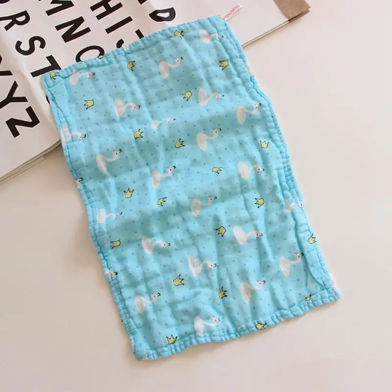  5 Pcs/pack Baby Cotton Towel Gauze Newborn Infant Cartoon Bibs Handkerchief Face Bathing Washcloth
