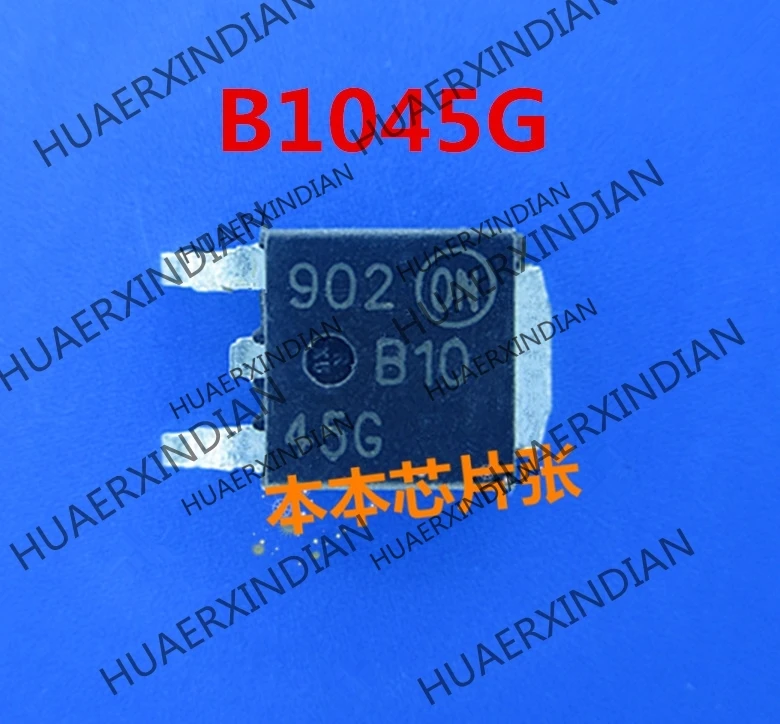 2 개/몫 새로운 B10 45G B1045G MBRD1045T4G MBRD1045G TO252 재고 있음|스위치 전력 공급 장치 ...