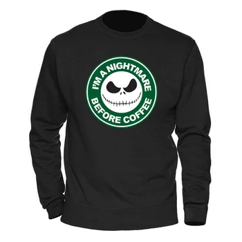 

Mens Clothing Jack Before Coffee I Am Nightmare Hoodies 2020 Keep Warm Winter Autumn Tops Mens Sweatshirts Casual Leisure Hoody