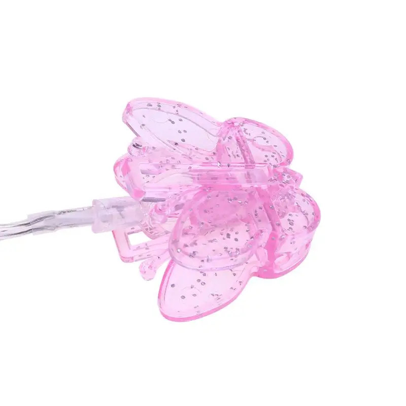 

10 LEDs Photo Clips String Light Butterfly Shape Memory Show Party Store Decor Q84D for LED