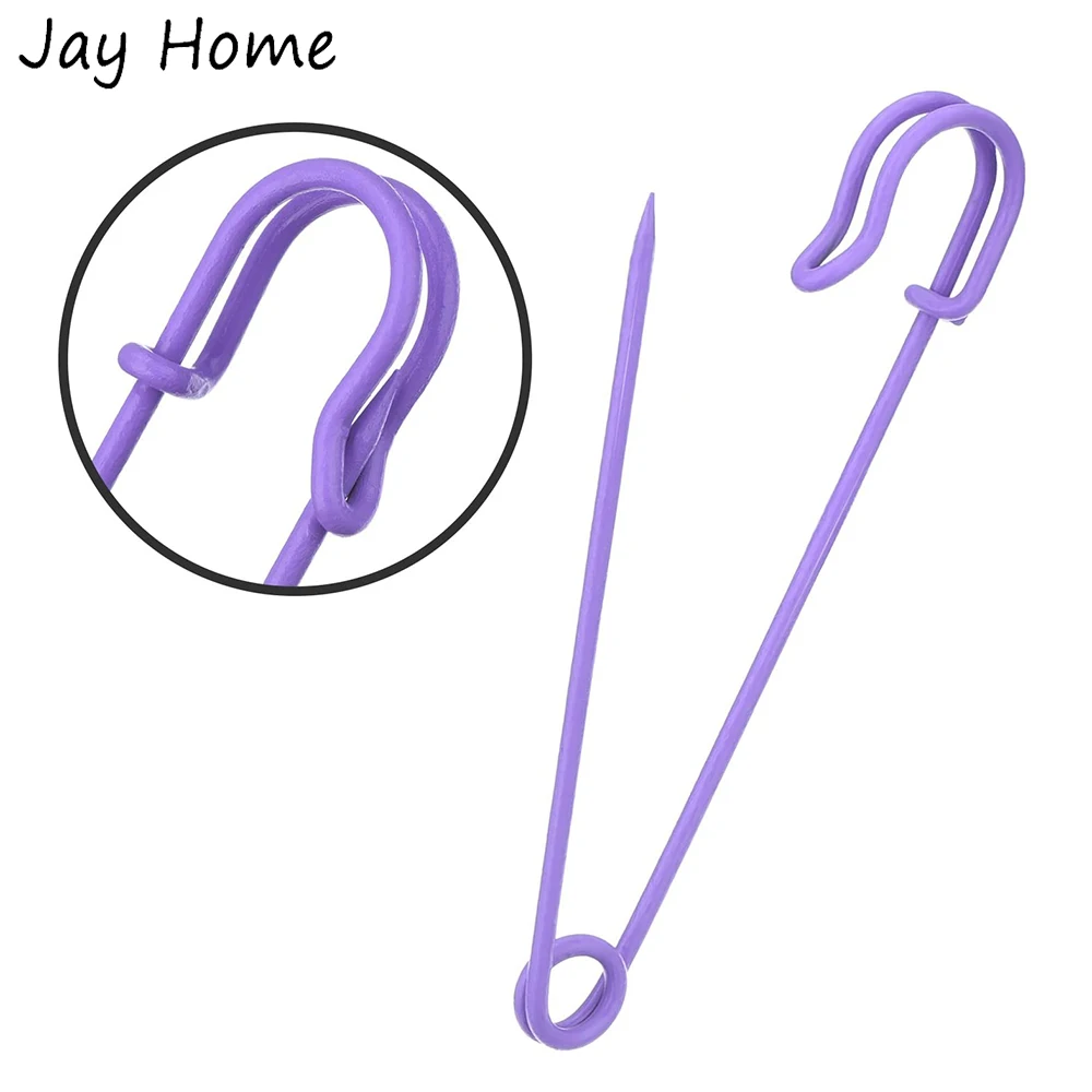 DIY 공예용 대형 안전 핀, 다채로운 옷 핀, 스프링 잠금, 바느질 핀 패스너, 보석 만들기, 10 개, 30 개, 50mm