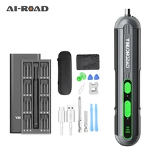 Ensemble de Mini tournevis électrique sans fil intelligent, outil à main Rechargeable par USB