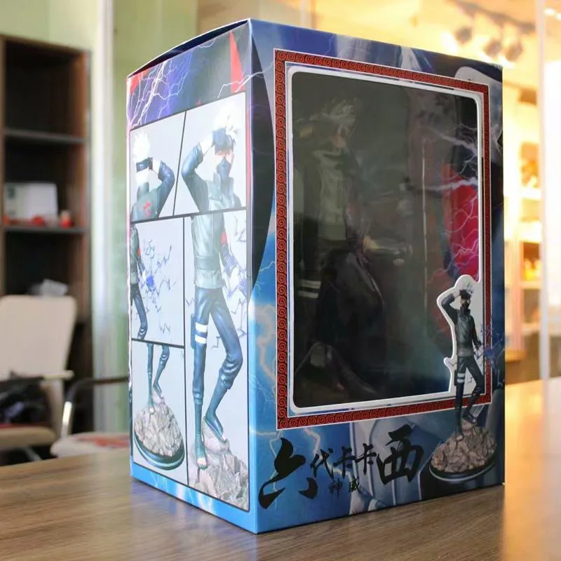 Аниме Five Generation Tsunade 1/6 Масштаб Окрашенные шесть поколения Хатаке Какаши ПВХ экшн Коллекционная Фигурка модель игрушки - Цвет: B with box