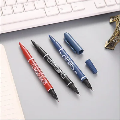 

1PC 3 New Colors Double head Watercolor Pens for Scrapbooking Photo Album Art Marker Gel Pen Stationery
