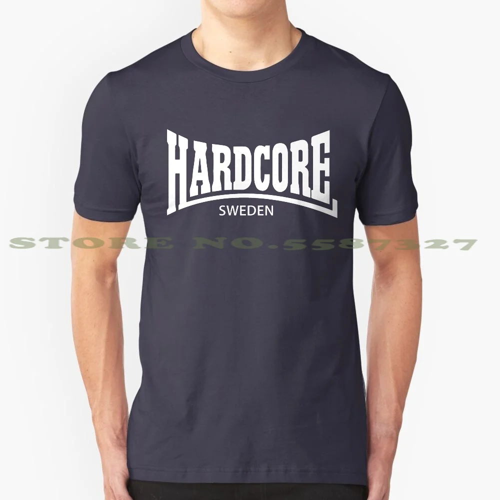 Camiseta con gráfico personalizado de Hardcore 1, ropa estampado de Suecia Defqon, en AliExpress