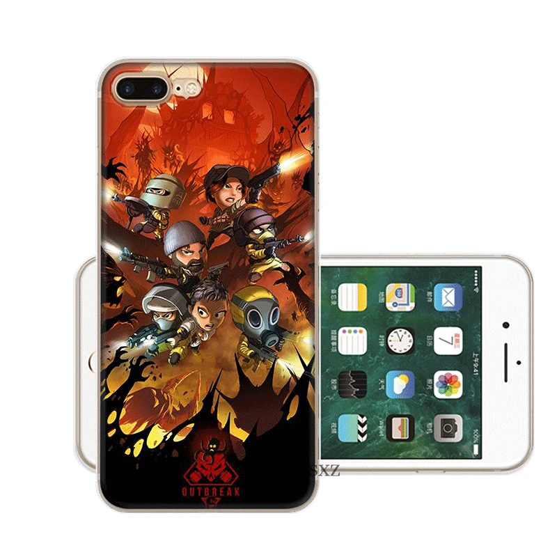 Чехол для мобильного телефона iPhone 11 Pro X XR XS Max 5 5S SE 6 6S 7 8 Plus жесткий чехол Rainbow Six Siege 6 - Цвет: H6