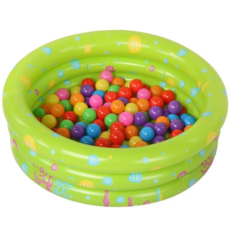 

T2008 Infant Inflatable Thick Swimming Pool Baby Oceans Ball Pool Paddling Pool 130cm