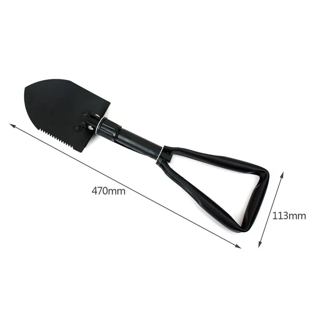 Klappschaufel Iwwerliewe Spade Trowel Schaufel Portable Gaart Camping Outdoor Hand Tool_voghion.com