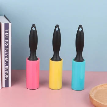 

1pc Reusable Pet Fluff Brush Sticky Roller Lint Cleaner Washable Hair Dust Remover Dust removal Drum for Clothes Sticking Device