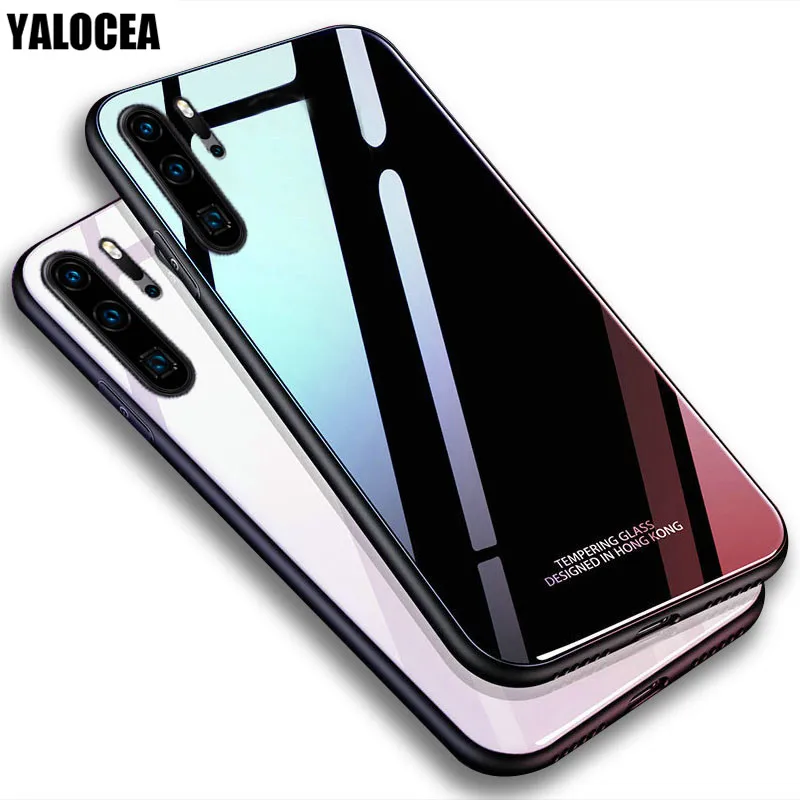 

For Samsung Galaxy Note 10 Plus Case Tempered Glass Silicone TPU Shockproof Hard Cover For Samsung Note 10 note10 Pro Phone Case