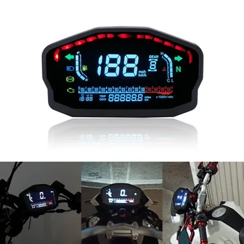 

Motorcycle Universal LCD Speedometer Digital Backlight Odometer