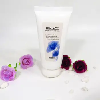 

50ML Powerful Permanent Painless Hair Removal Cream Stop Hair Growth Inhibitor Shrink Pores Skin Smooth Repair Cream For Summer