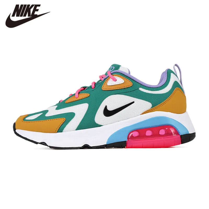 

Nike Air Max 200 New Arrival Women Running Shoes Motion Leisure Time Run Shoe Outdoor Sports Sneakers #AT6175-100