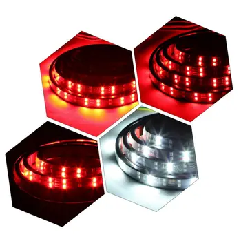 

Tailgate Light Strip Bar For Pickup Trucks Lamp Replacement Bulbs Decor 2-Row
