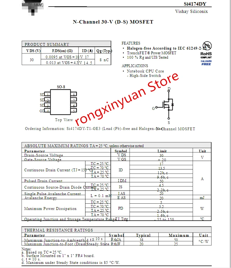 SI4174DY 1