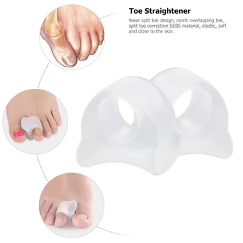 

Insoles Forefoot Pads Pain Relief Toe Separator Shoes Foot Insert Gel Cushion Shoe Insert Pad Insole Shoes Accessories