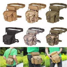 Уличная камуфляжная сумка, Военная Тактическая Сумка для ног, сумка для инструментов, поясная сумка для охоты, для езды на мотоцикле, Мужская поясная сумка