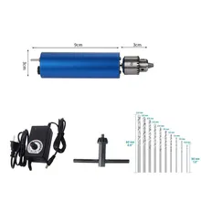 

Mini Portable Adjustable Electric Hand Drill DC3V-12V Motor PCB Press Drilling Compact Set 0.3-4mm Chucks DIY Woodworking Tools