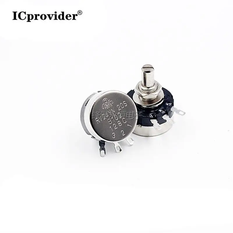 1PCS RV24YN20S Single-Turn Carbon Film Potentiometer B102 B202 B502 B103 B203 B104 1K 10K | Электронные компоненты и
