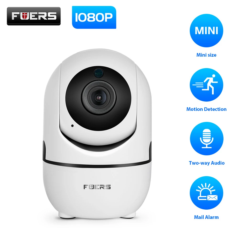 Fuers HD 1080P IP камера Tuya APP крытая видеонаблюдения мини беспроводная безопасности WiFi