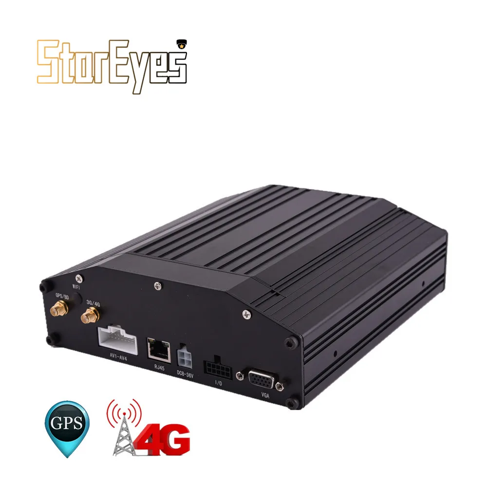 HDD SD карта AHD 720P экскаватор трактор прицеп грузовик такси школьный автобус 4Ch