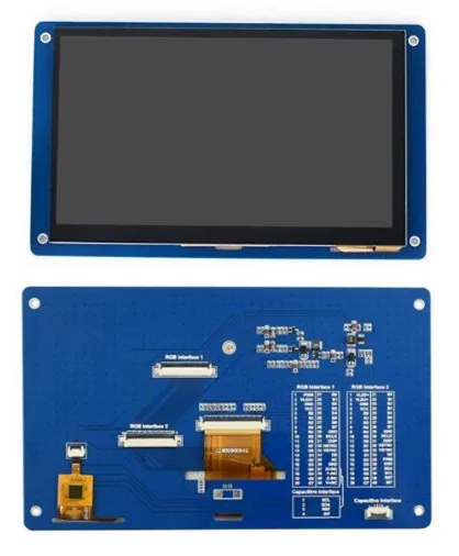 7,0 дюймовый емкостный сенсорный ЖК-экран GT911 сенсорный IC 24 бит RGB параллельный интерфейс 800*480