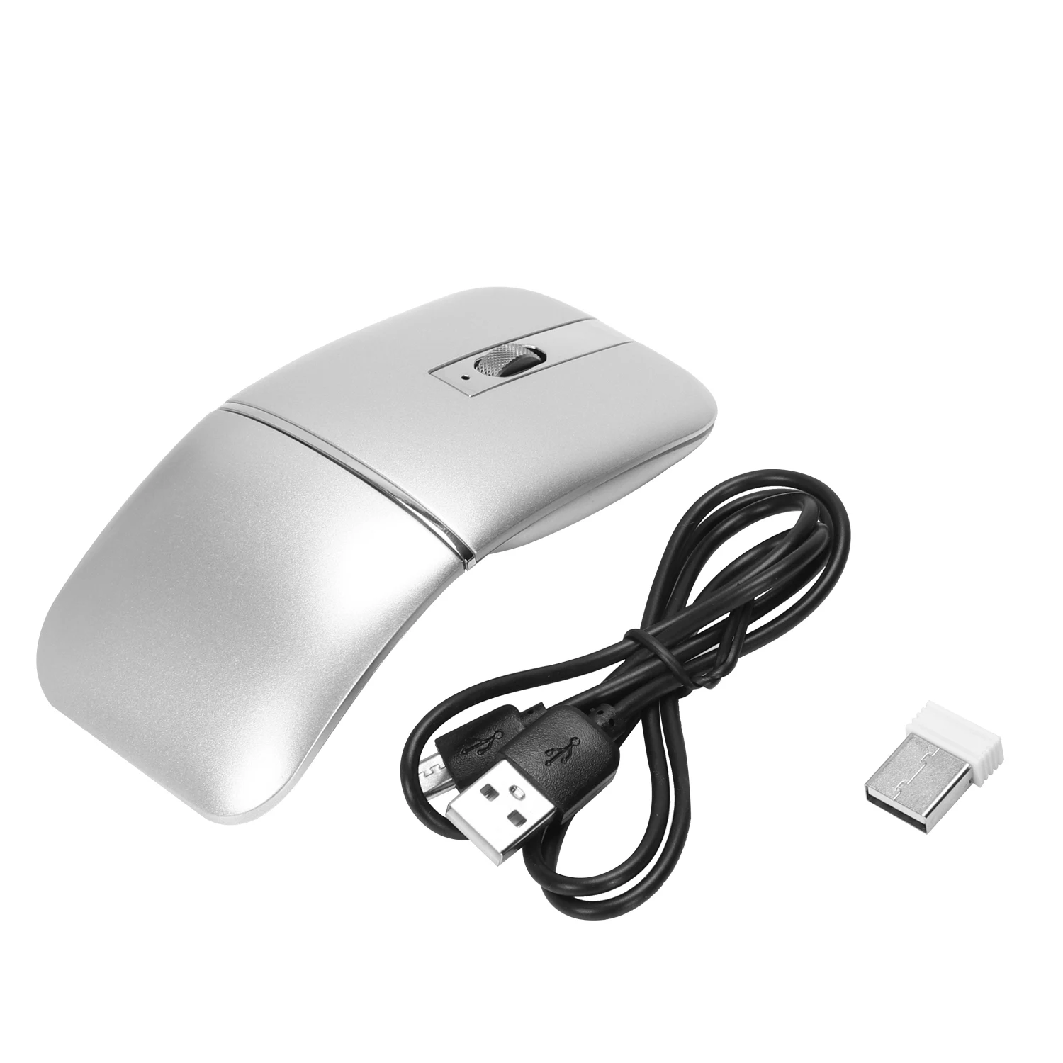 2,4G USB Беспроводная+ Bluetooth складная мышь перезаряжаемая эргономичная игровая мышь для Macbook для lenovo для Asus для Dell для hp Co