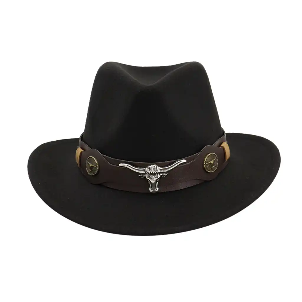 Sombrero Vaquero Hombre Occidental Tejido Para Hombre Y Mujer