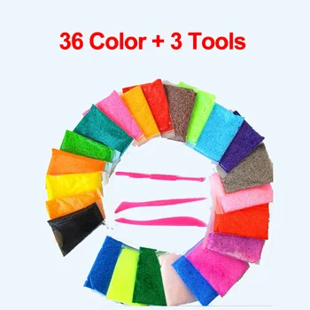 

36 Color Light Soft Clay DIY Toys Children Educational Air Dry Polymer Plasticine Safe Colorful Light Clay Toy Gift To Kids